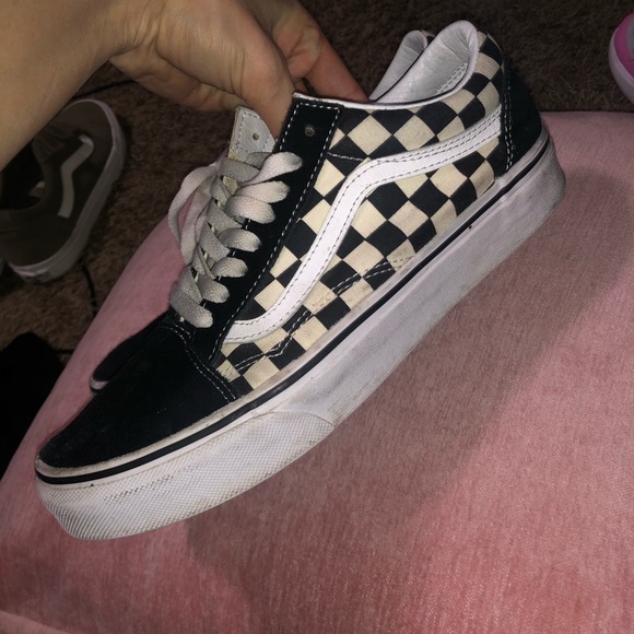 old checkered vans